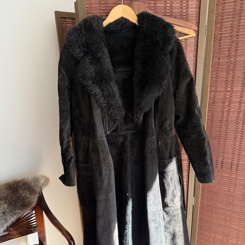 Vintage Suede Coat